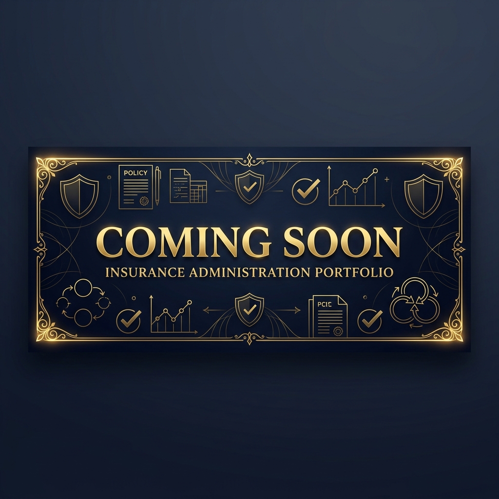 Insurance Administration — Portfolio preview